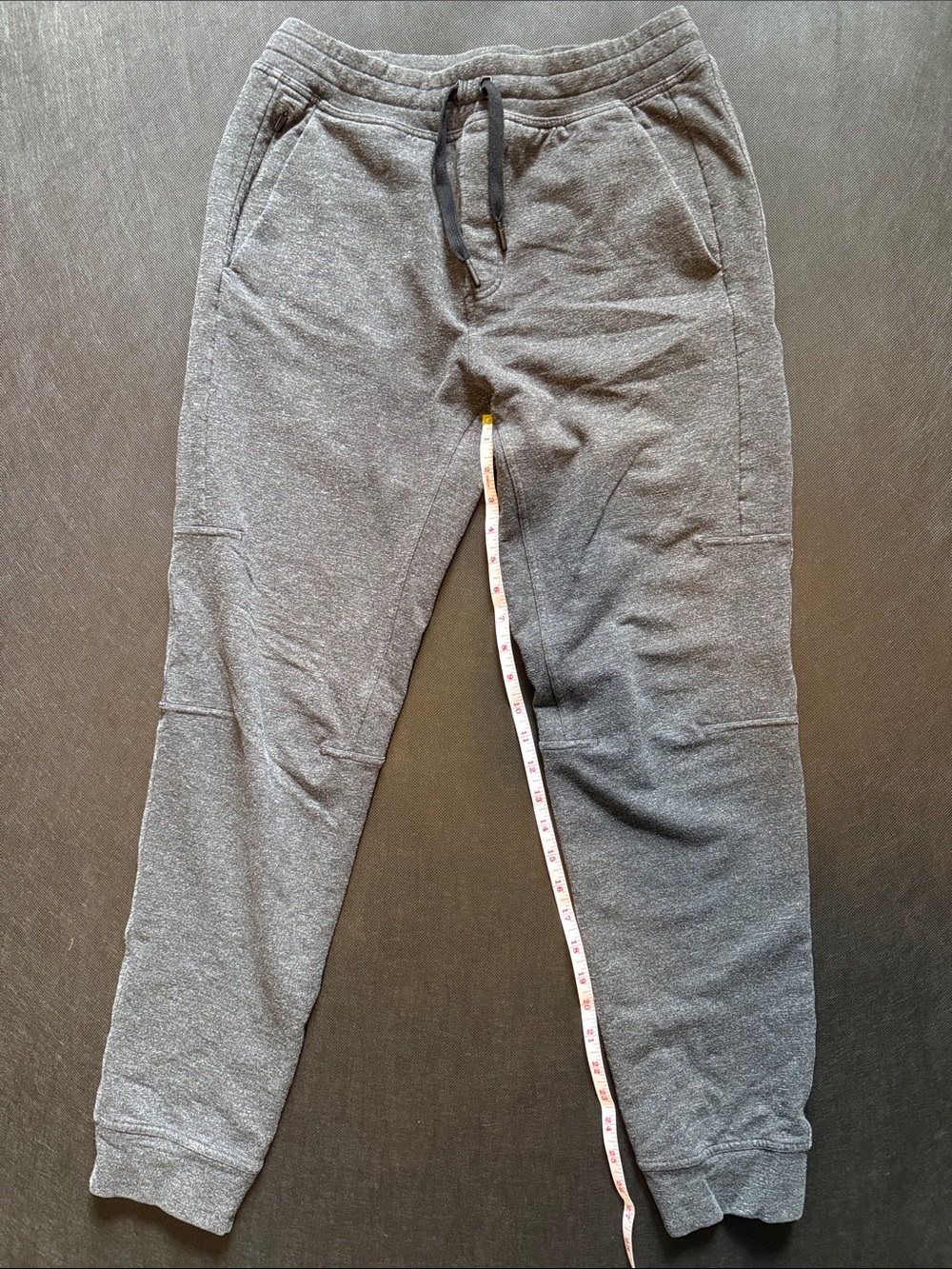 lululemon athletica Men's Charcoal Gray Jogger Sweatpants